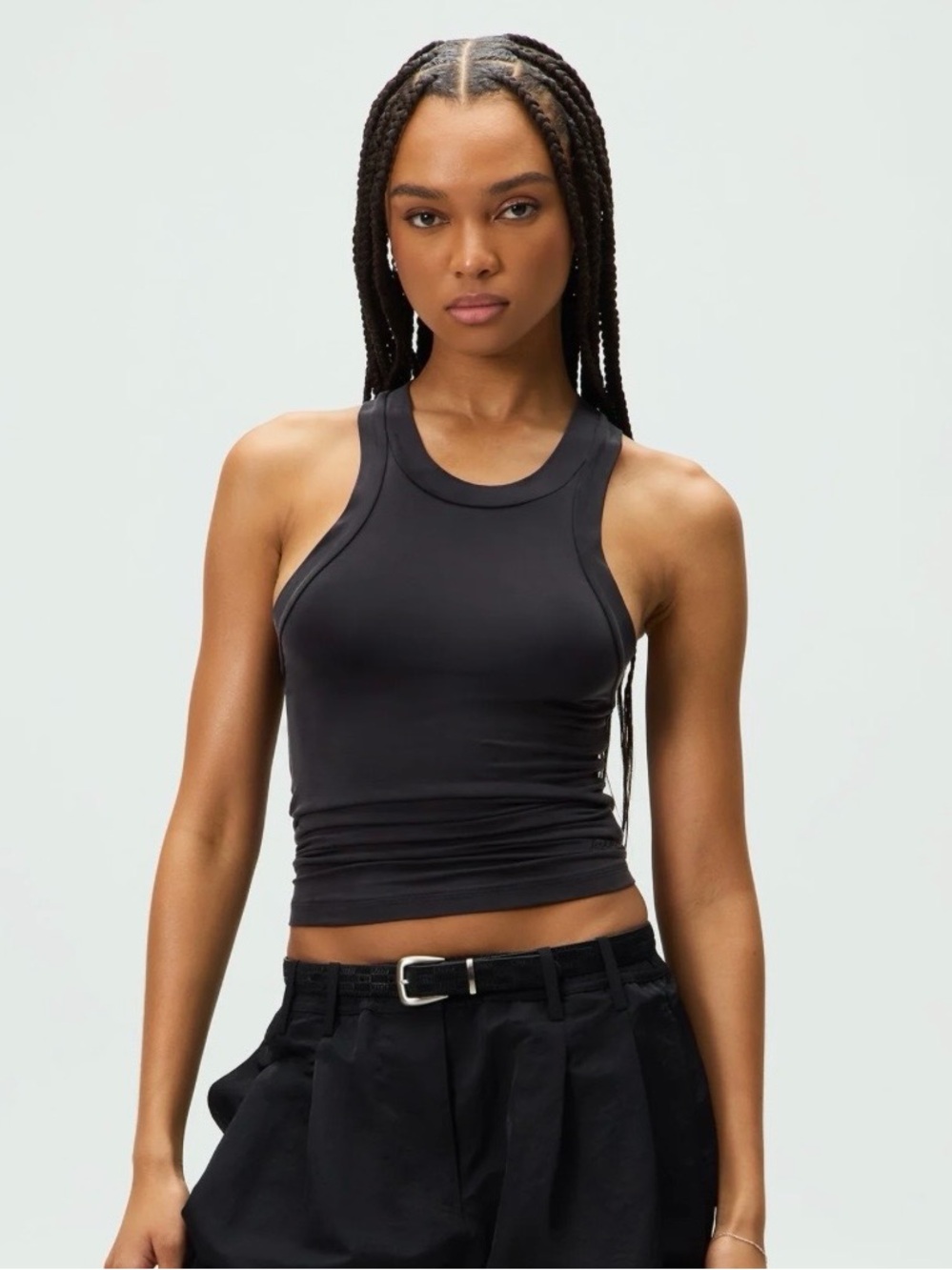 Kith Black Lyra Cupro Tank